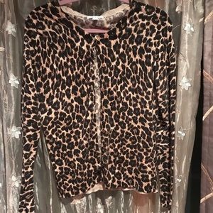 New York & Company leopard cardigan